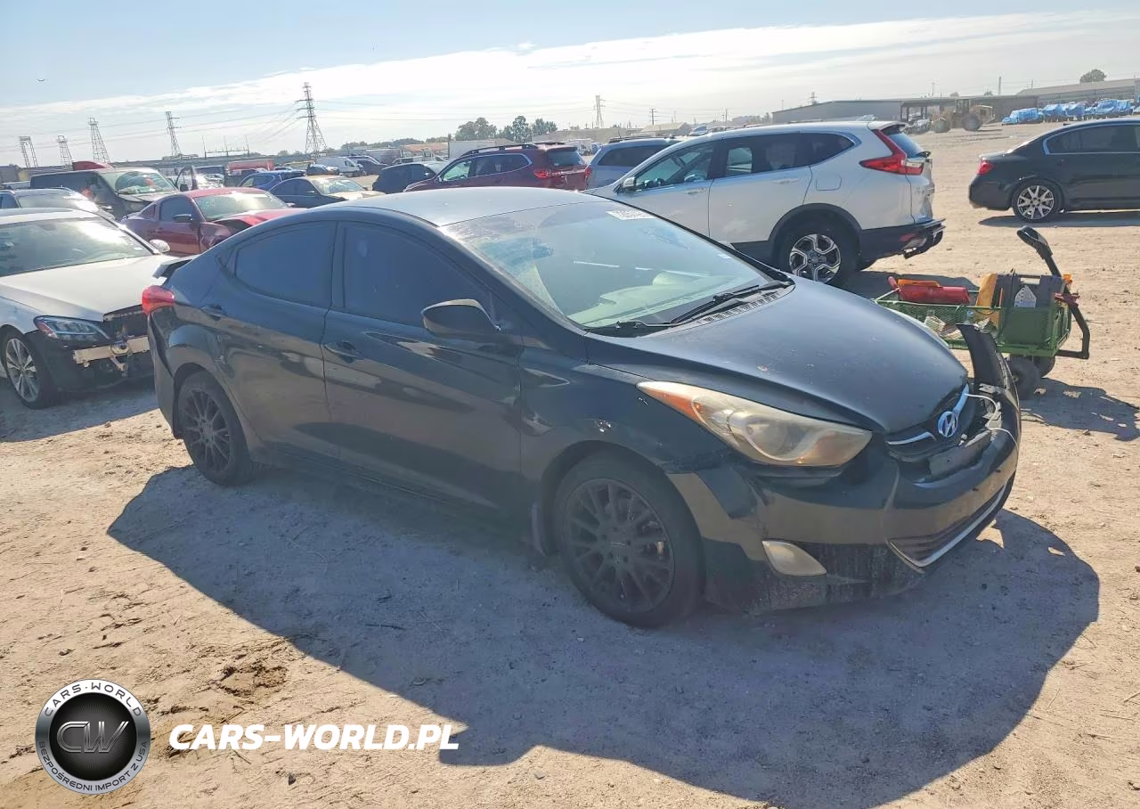 2013 Hyundai Elantra Gls VIN:5NPDH4AE6DH295402 - 4