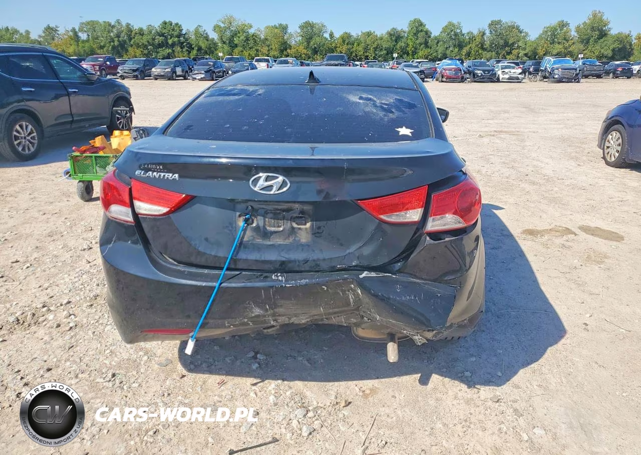 2013 Hyundai Elantra Gls VIN:5NPDH4AE6DH295402 - 6