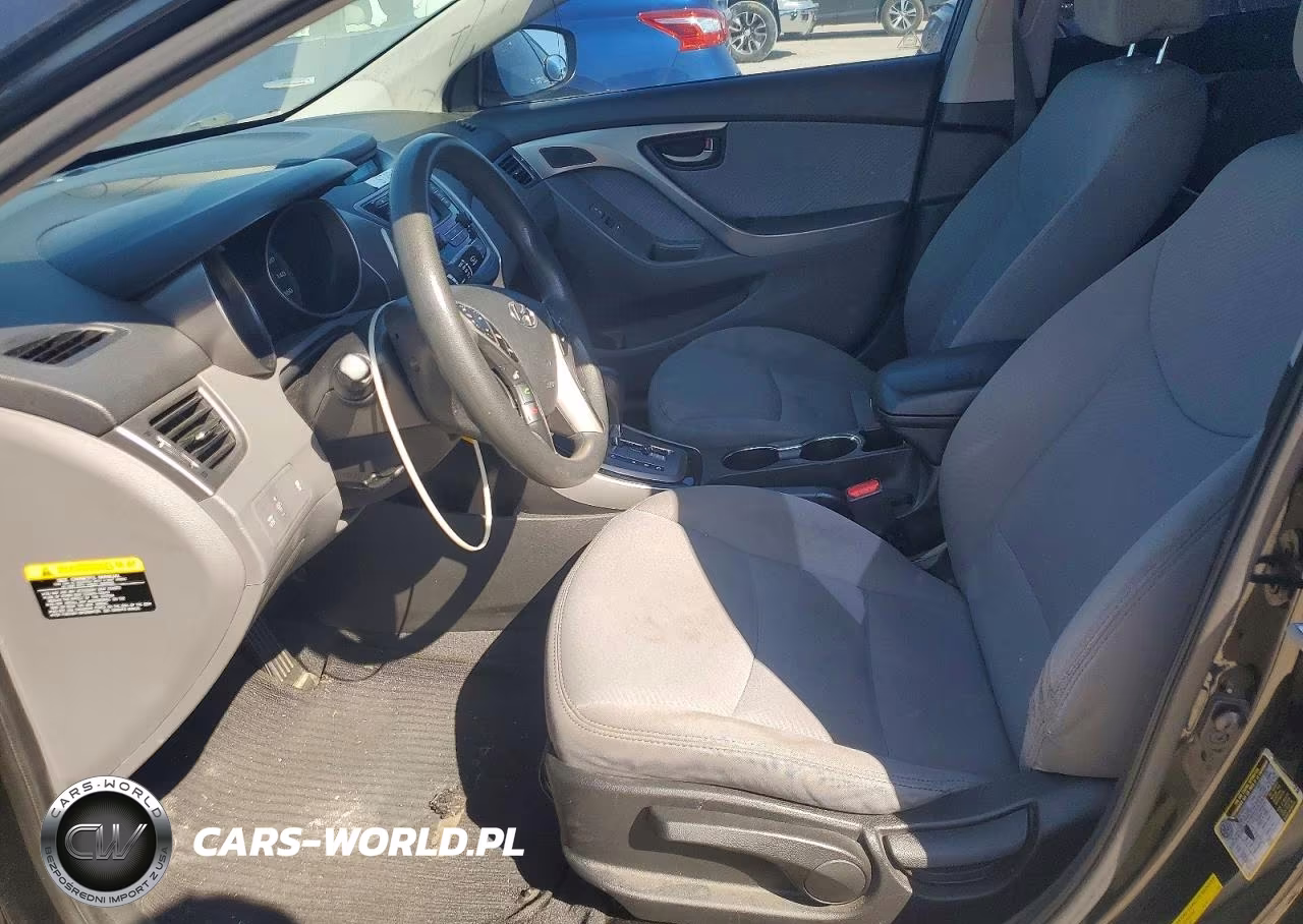 2013 Hyundai Elantra Gls VIN:5NPDH4AE6DH295402 - 7
