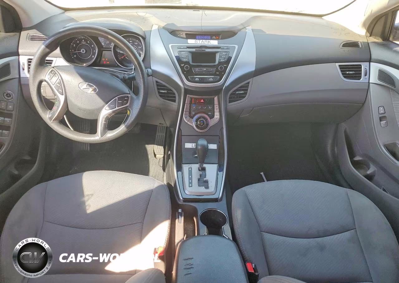 2013 Hyundai Elantra Gls VIN:5NPDH4AE6DH295402 - 8