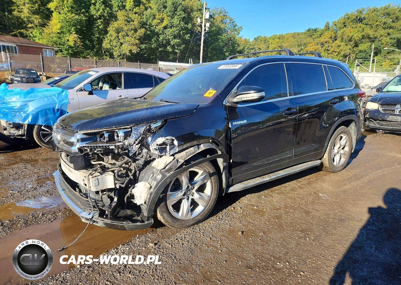 2017 Toyota Highlander Hybrid Limited – zdjęcie 1 z 12