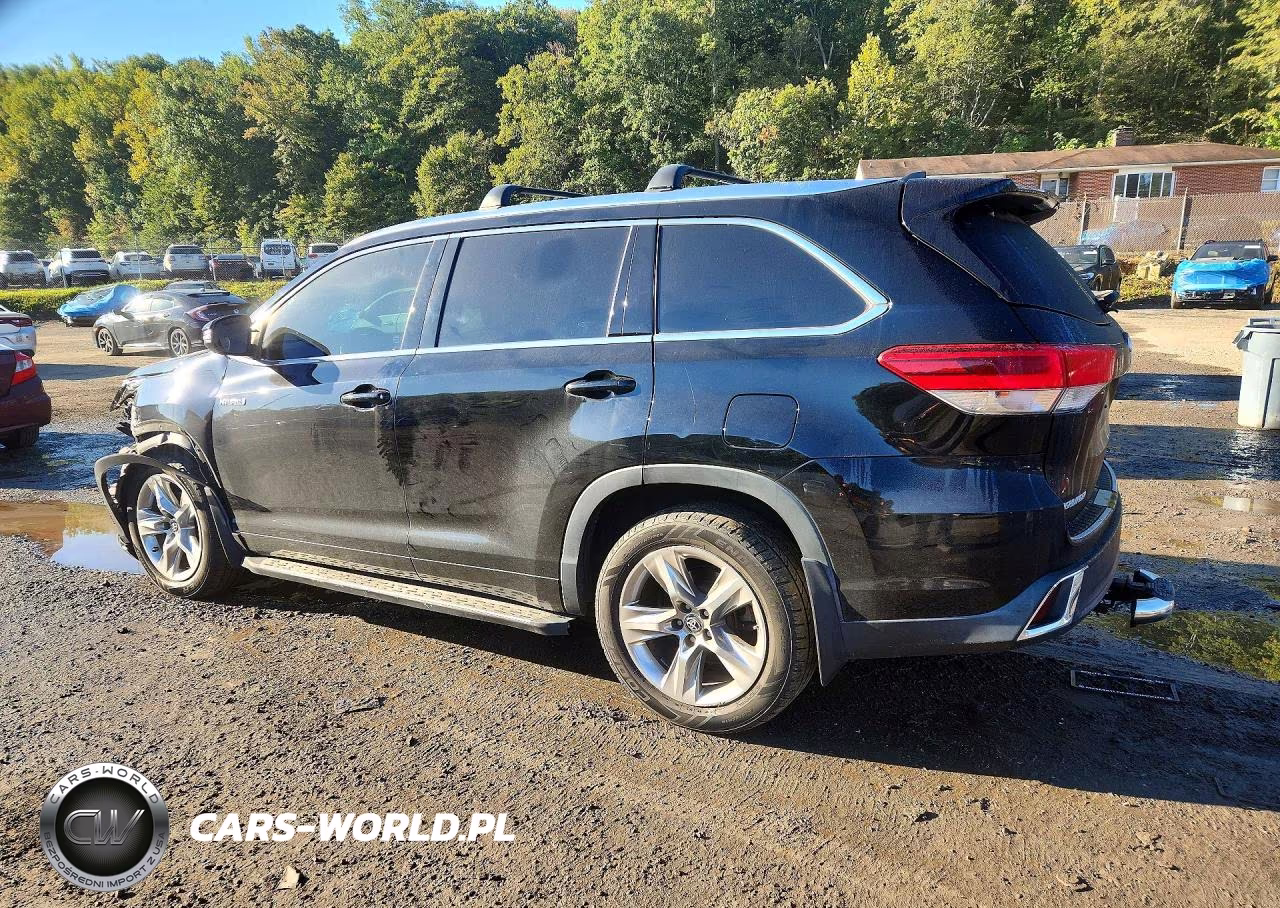 2017 Toyota Highlander Hybrid Limited VIN:5TDDGRFH2HS026235 - 2