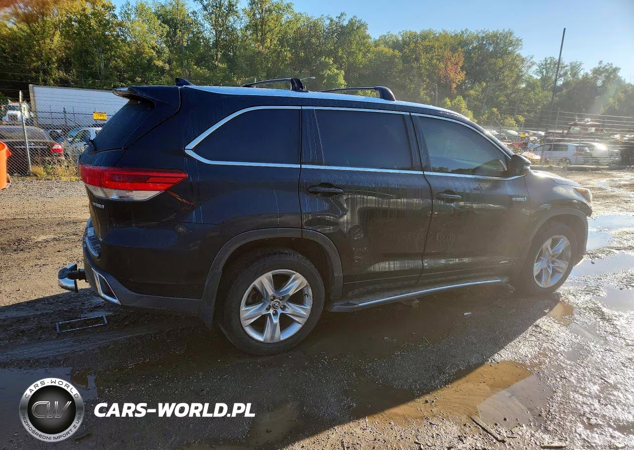 2017 Toyota Highlander Hybrid Limited VIN:5TDDGRFH2HS026235 - 3