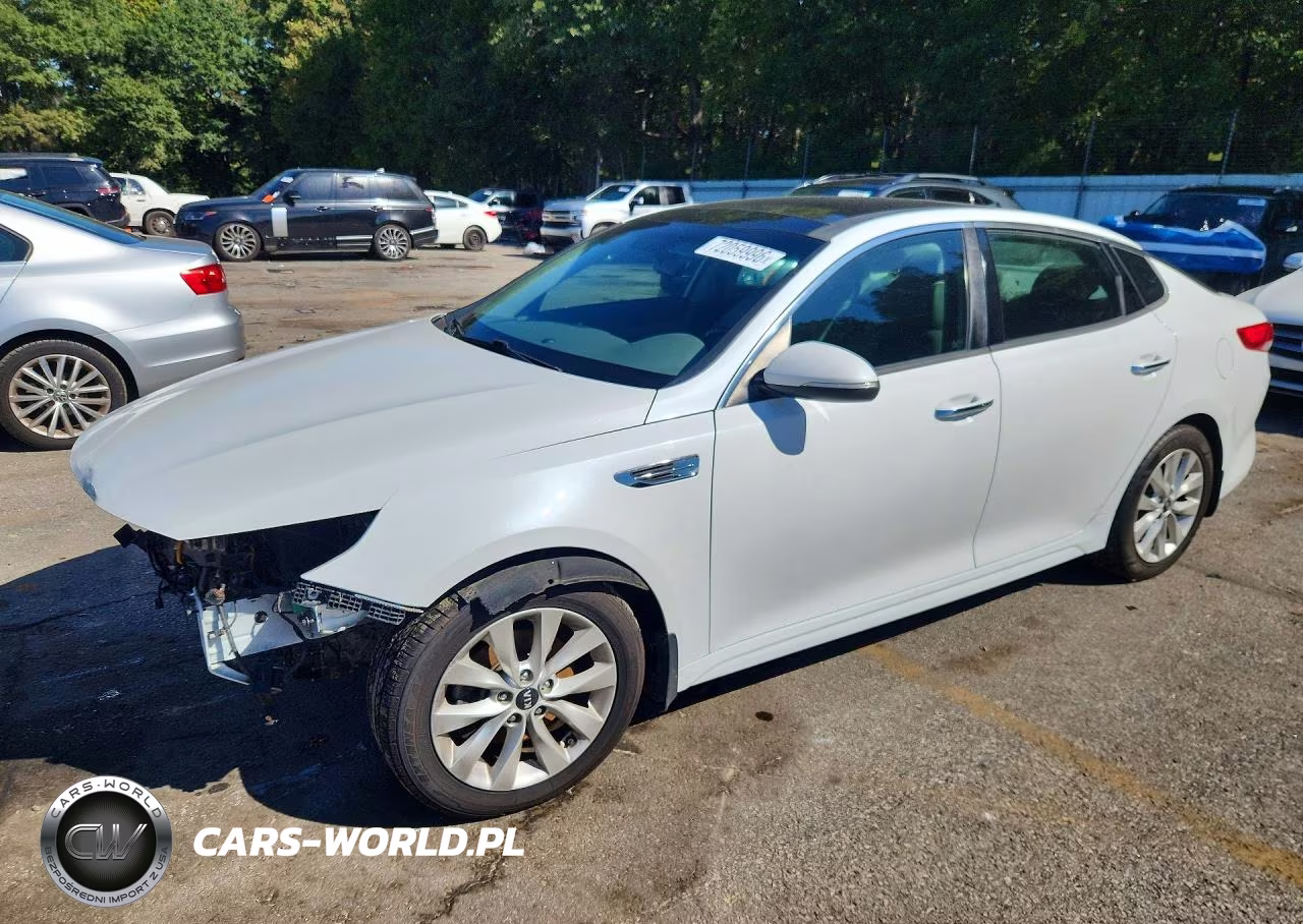 2016 Kia Optima Ex VIN:5XXGU4L32GG051928 - 1