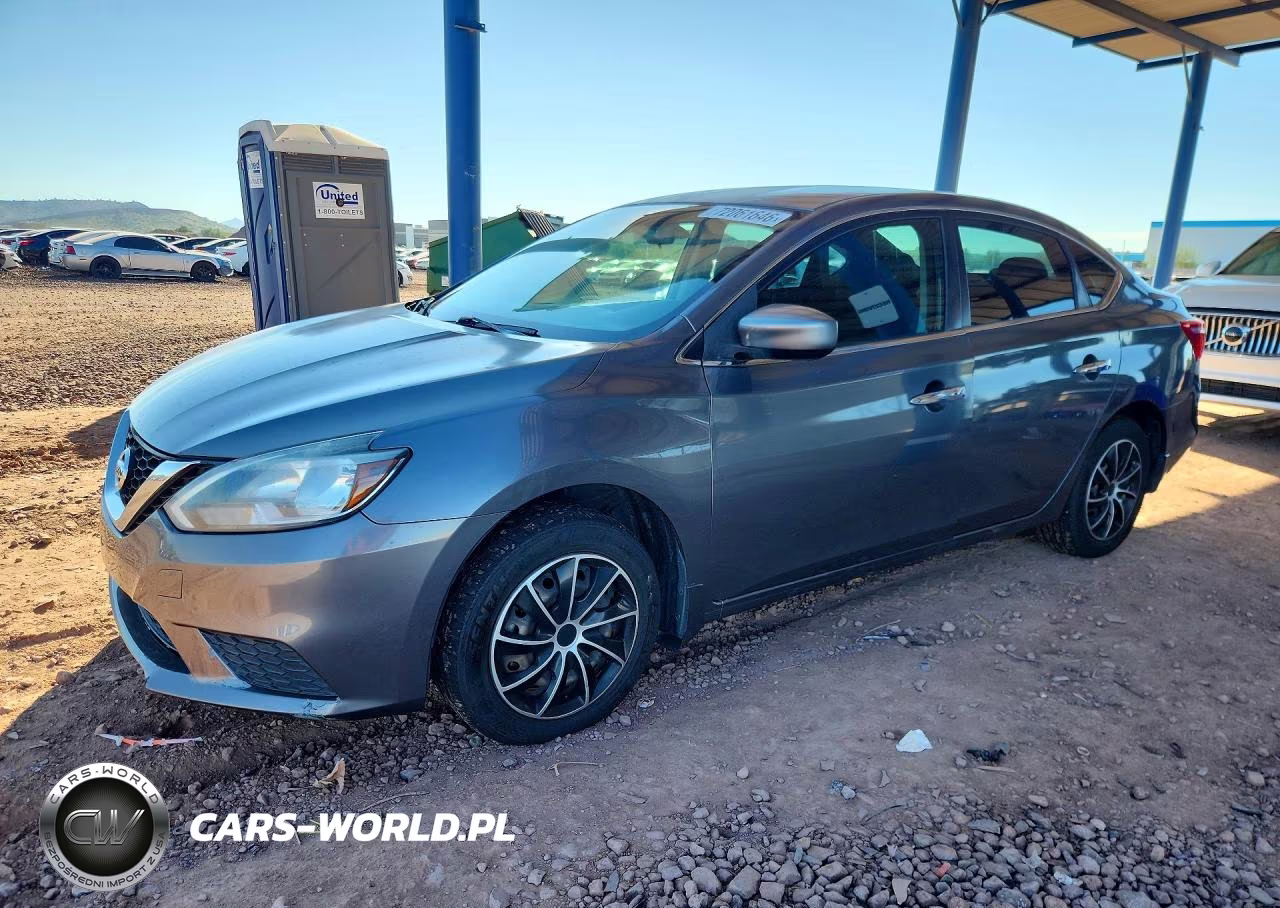 2017 Nissan Sentra Sv VIN:3N1AB7AP5HY395560 - 1