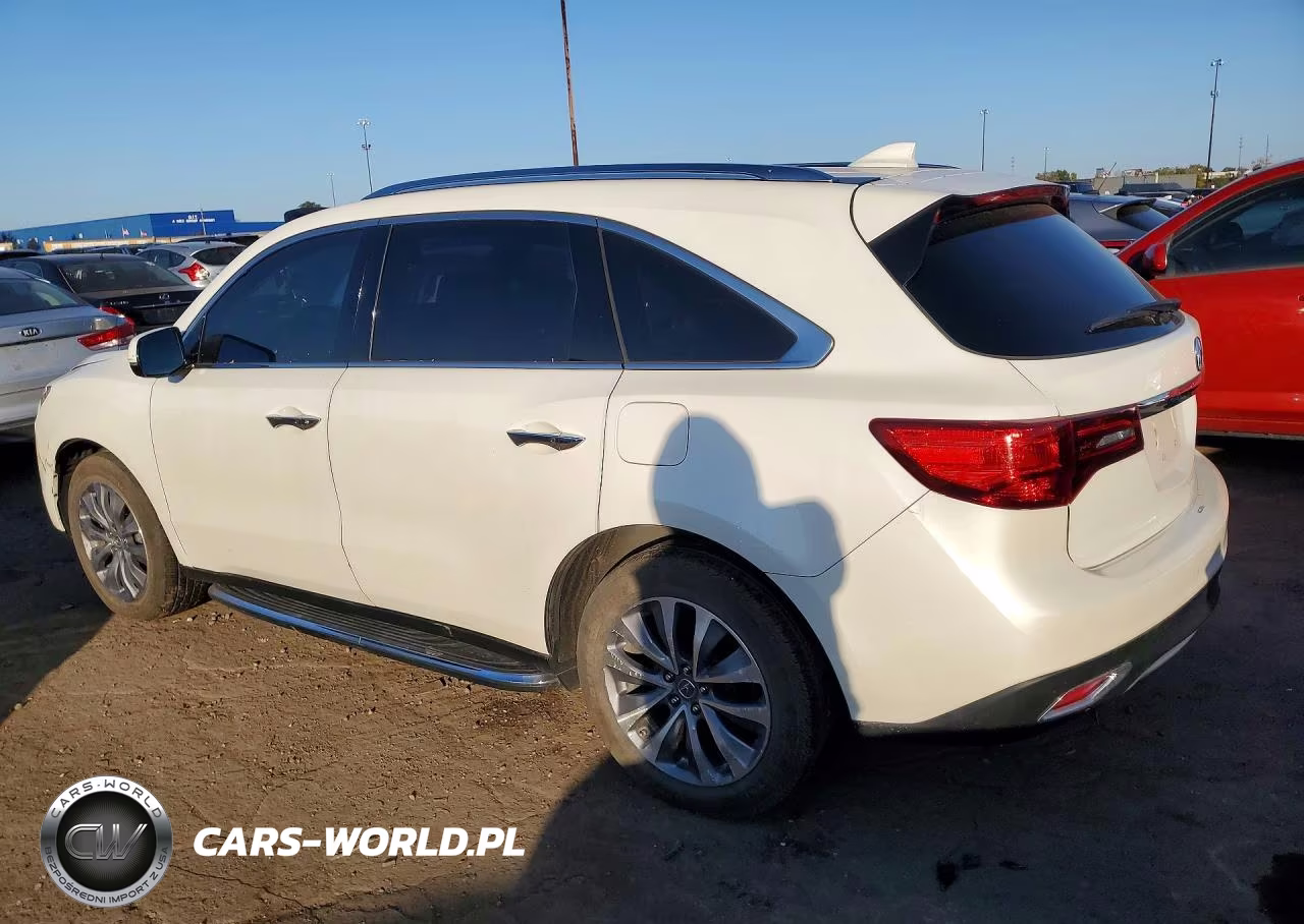 2015 Acura Mdx Technology VIN:5FRYD4H40FB033000 - 2