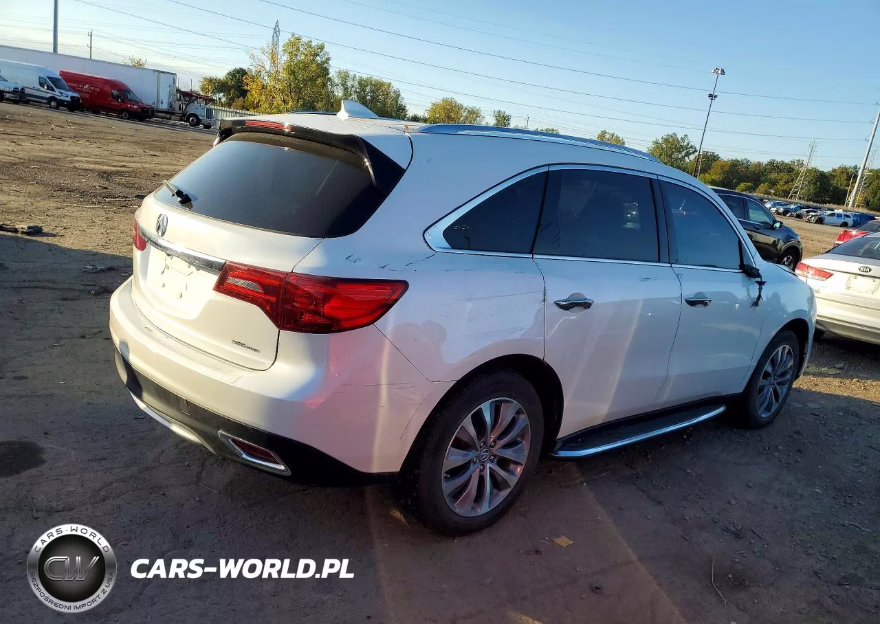 2015 Acura Mdx Technology VIN:5FRYD4H40FB033000 - 3