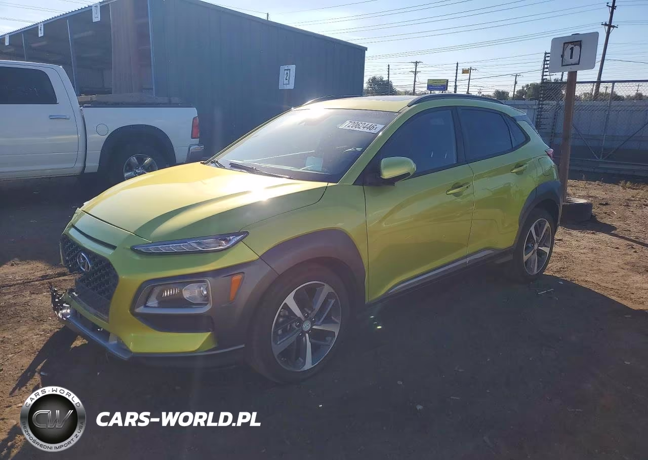 2019 Hyundai Kona Ultimate VIN:KM8K5CA50KU265353 - 1