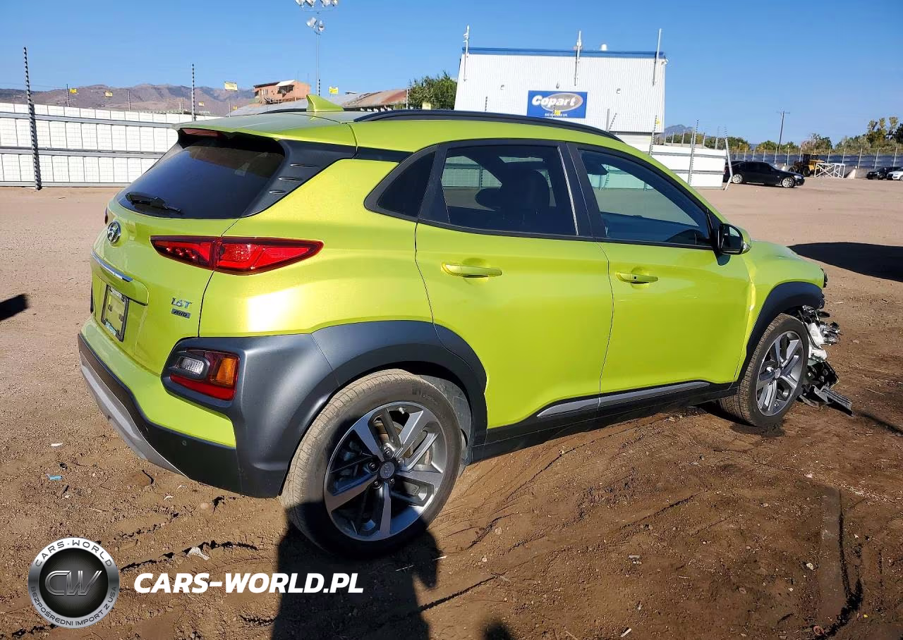 2019 Hyundai Kona Ultimate VIN:KM8K5CA50KU265353 - 3