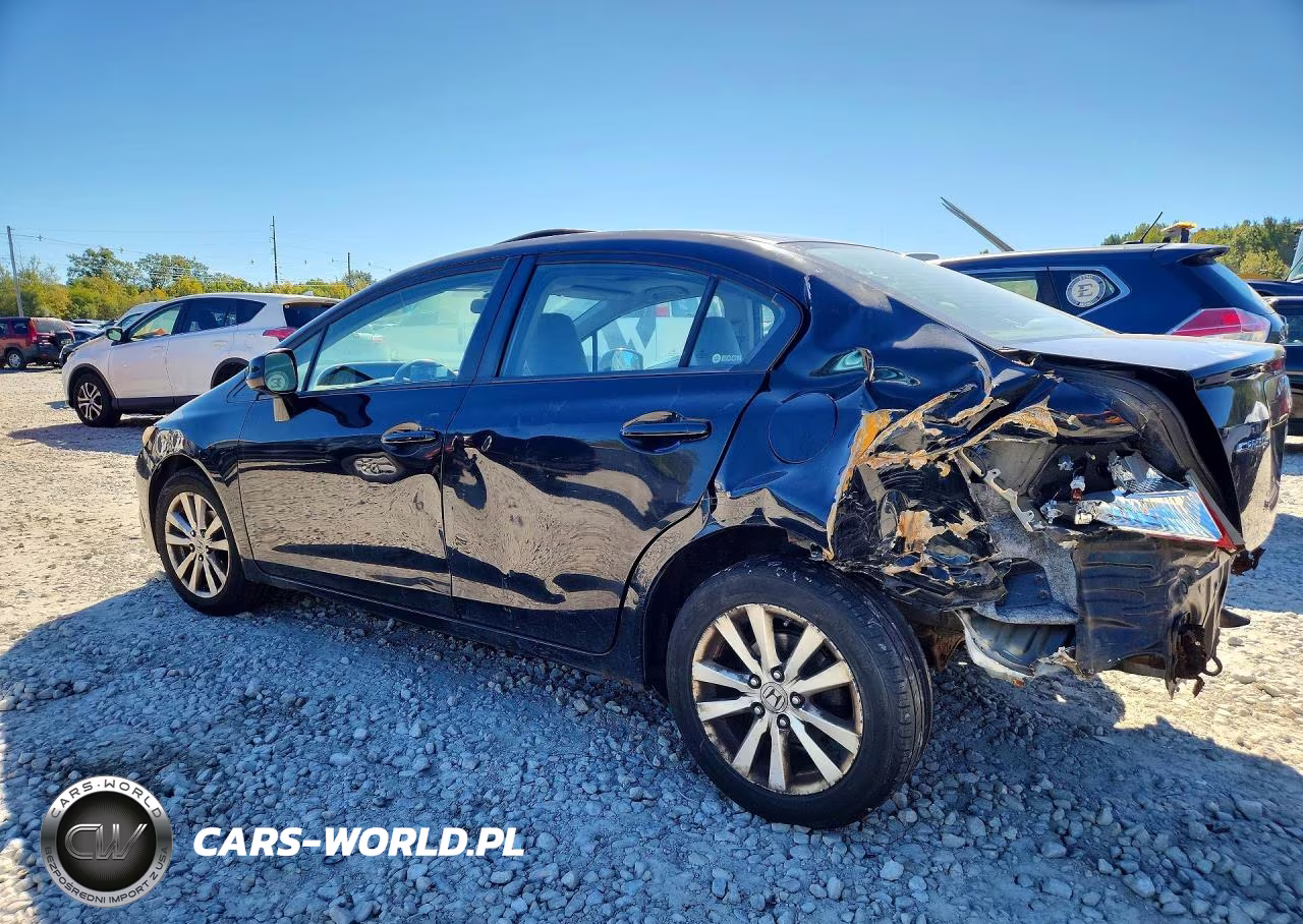 2012 Honda Civic Ex VIN:2HGFB2F8XCH329481 - 2