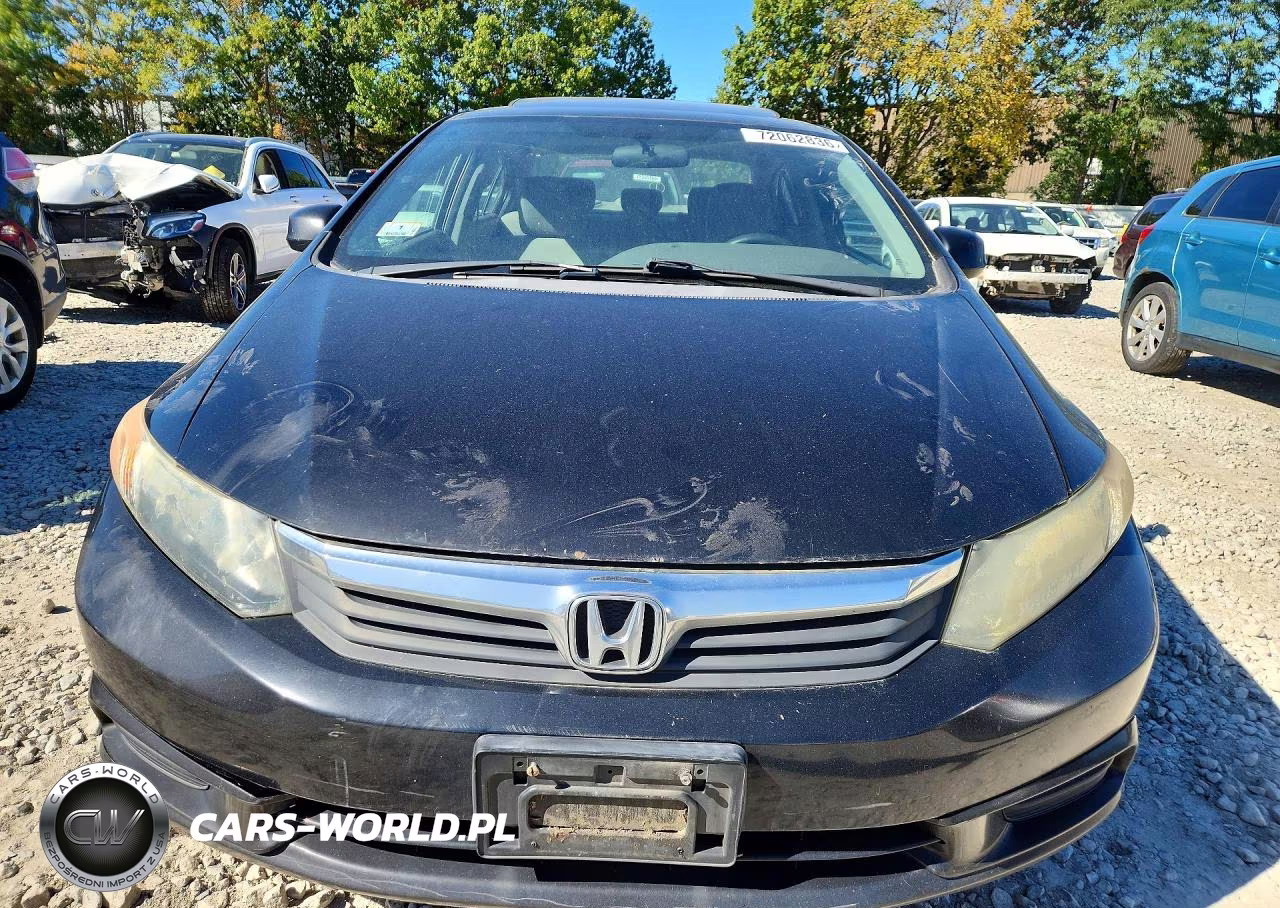 2012 Honda Civic Ex VIN:2HGFB2F8XCH329481 - 5
