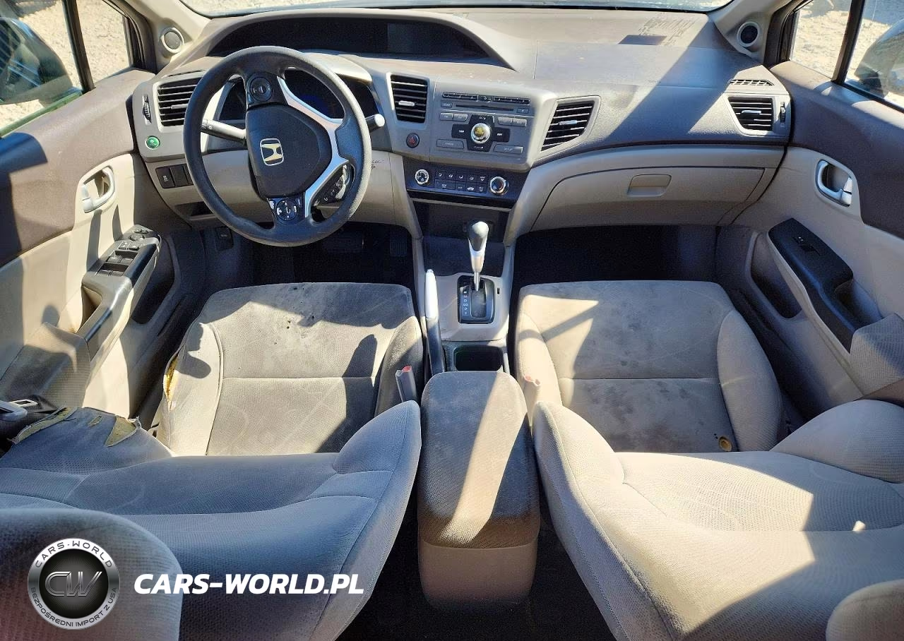 2012 Honda Civic Ex VIN:2HGFB2F8XCH329481 - 8