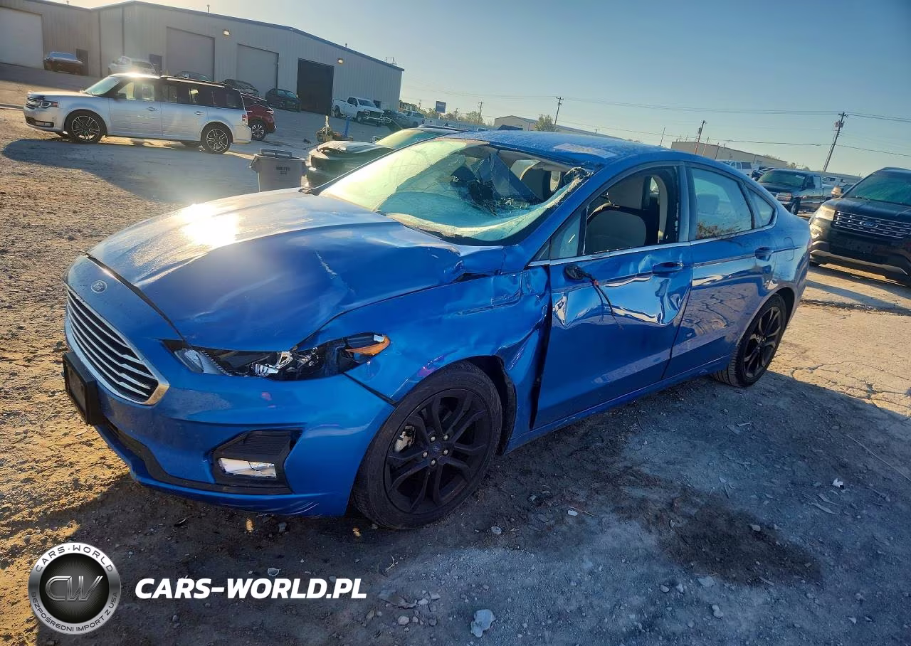 2019 Ford Fusion Se VIN:3FA6P0HD2KR276489 - 1
