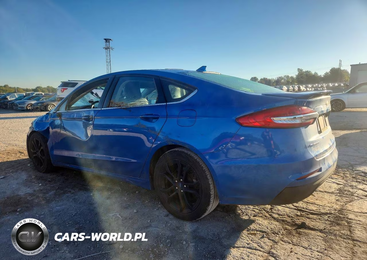 2019 Ford Fusion Se VIN:3FA6P0HD2KR276489 - 2