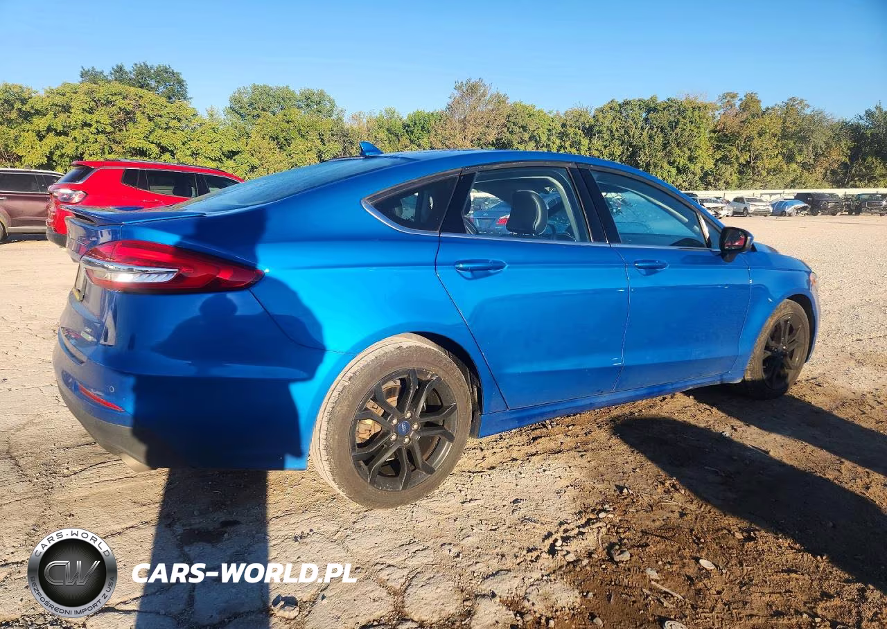 2019 Ford Fusion Se VIN:3FA6P0HD2KR276489 - 3