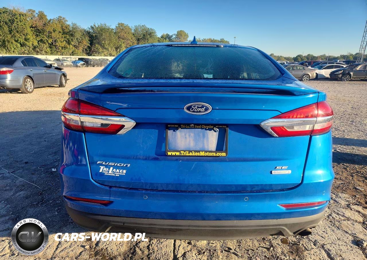 2019 Ford Fusion Se VIN:3FA6P0HD2KR276489 - 6