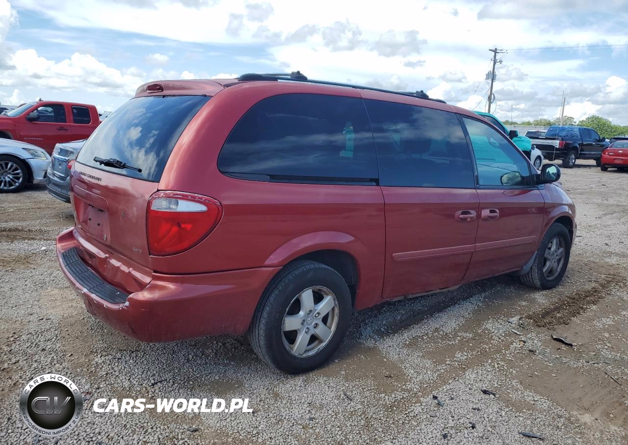 2006 Dodge Grand Caravan Sxt VIN:2D4GP44L96R620966 - 3