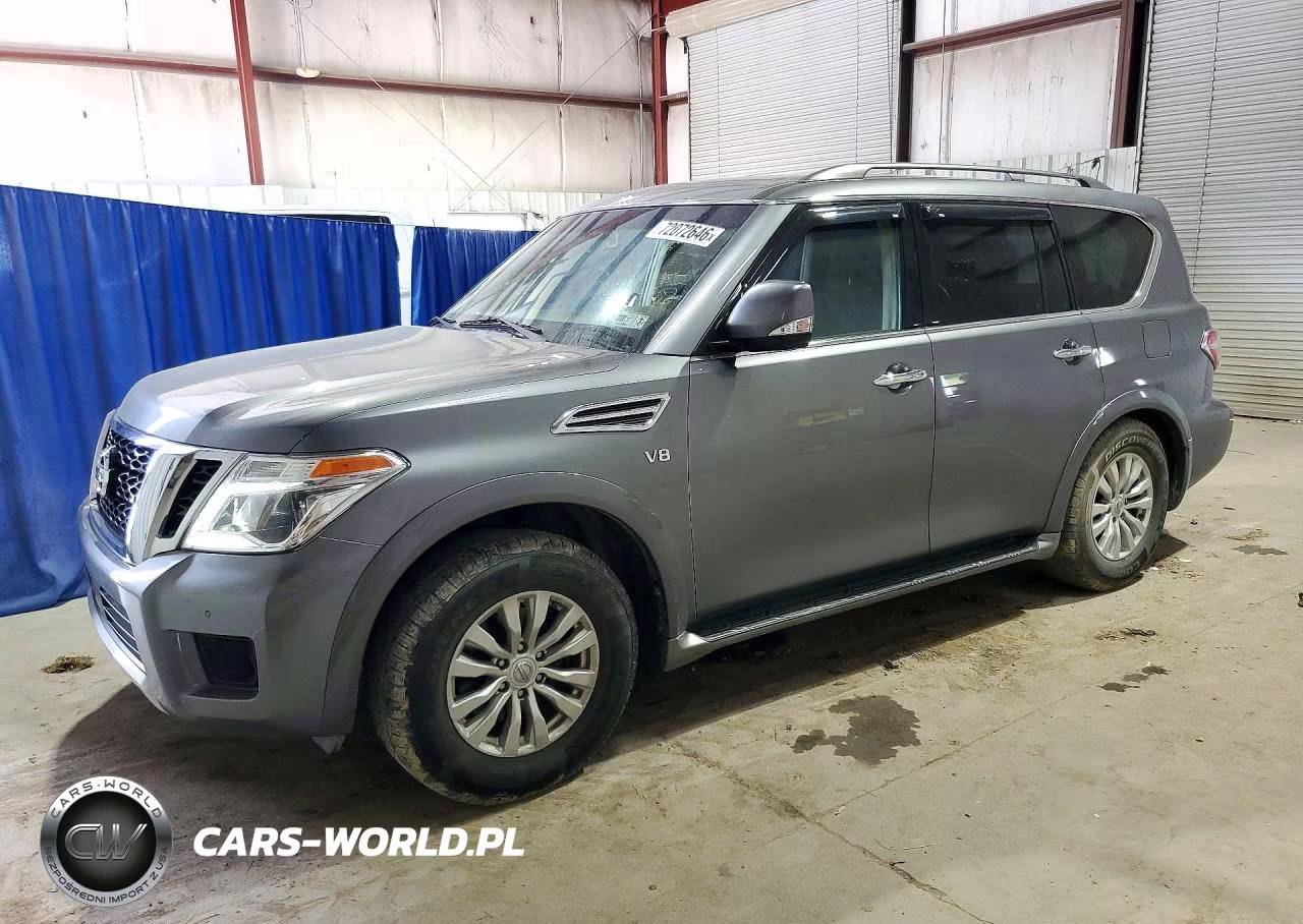 2017 Nissan Armada Sv VIN:JN8AY2NCXH9506426 - 1