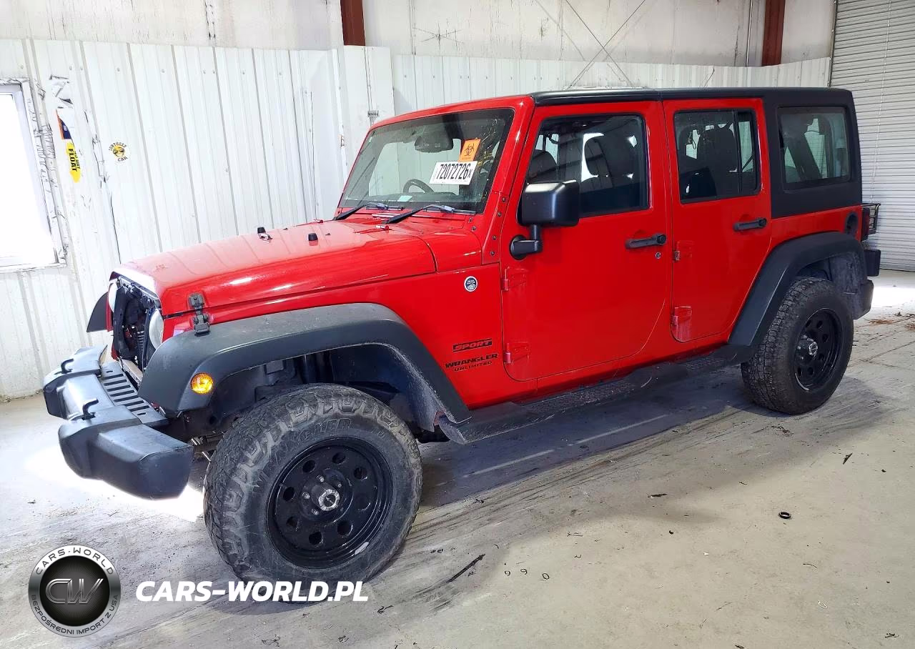 2015 Jeep Wrangler Unlimited Sport VIN:1C4BJWKG3FL533907 - 1