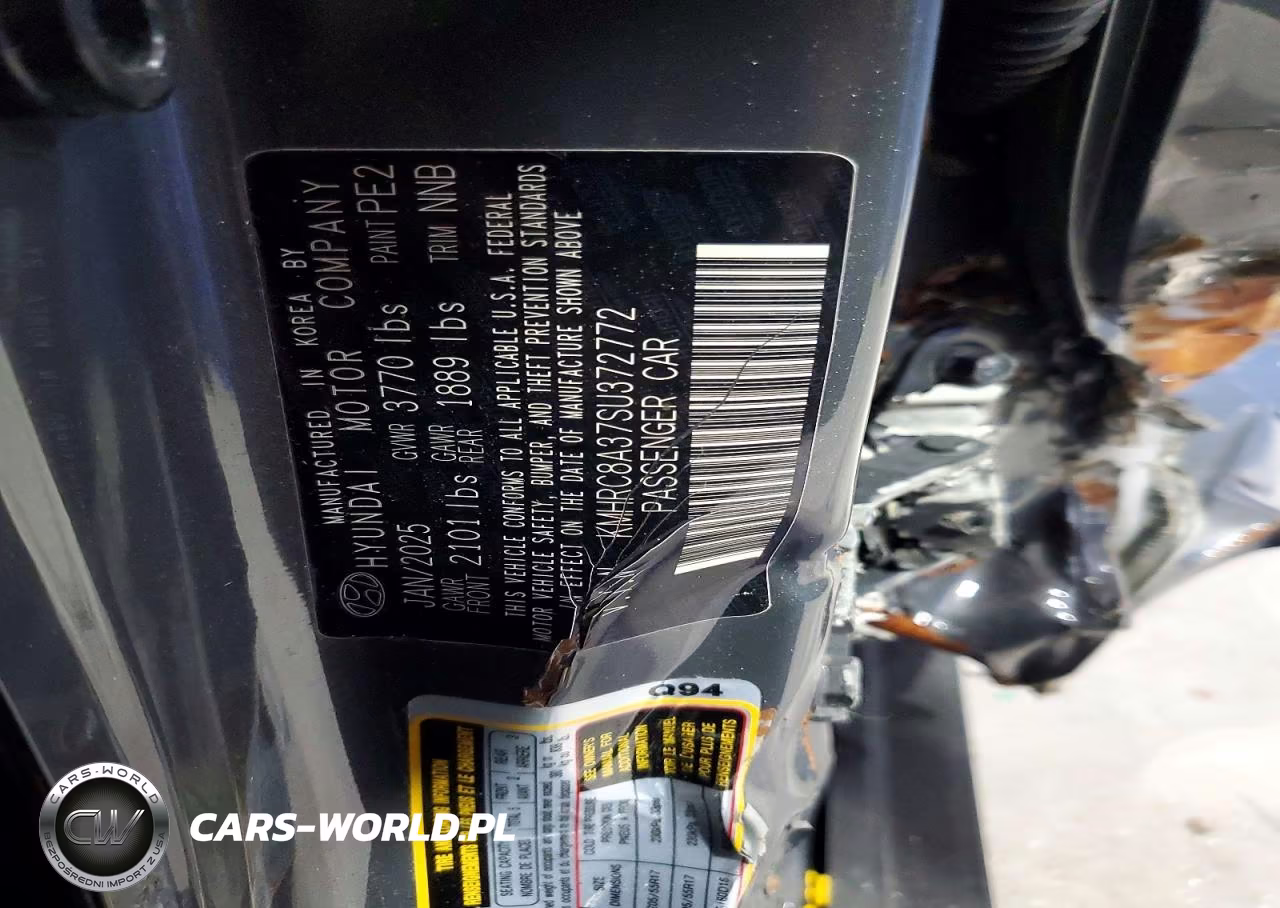 2025 Hyundai Venue Sel VIN:KMHRC8A37SU372772 - 12