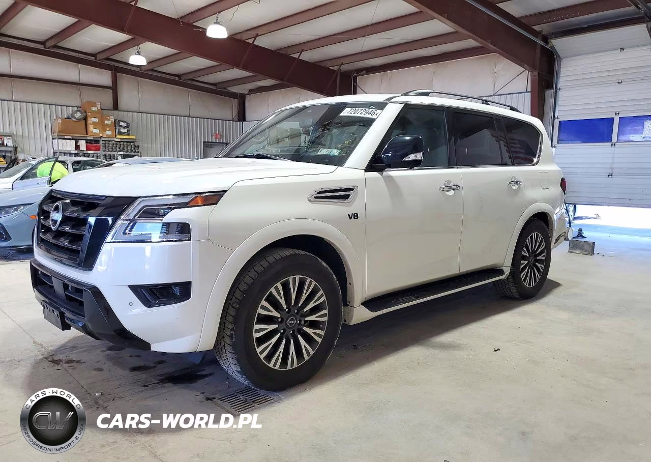 2022 Nissan Armada Sl VIN:JN8AY2BB3N9811905 - 1