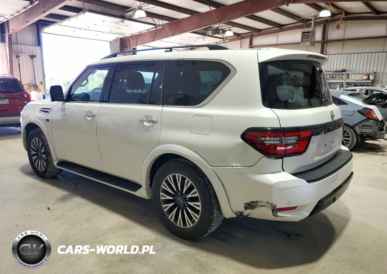 2022 Nissan Armada Sl VIN:JN8AY2BB3N9811905 - 2