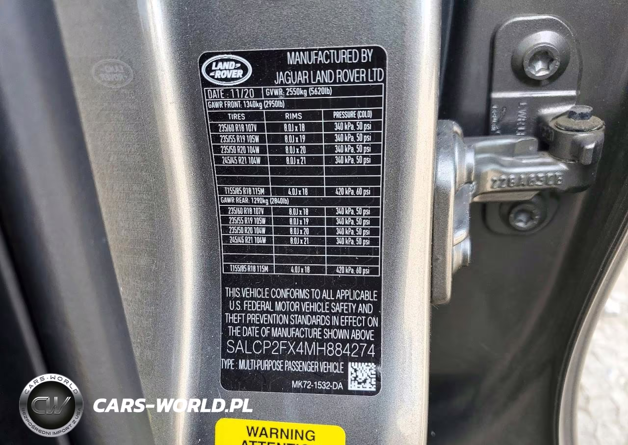2021 Land Rover Discovery Sport Se VIN:SALCP2FX4MH884274 - 13