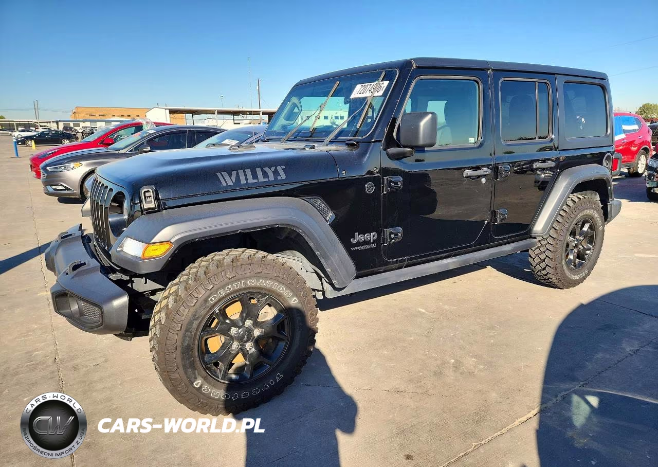 2021 Jeep Wrangler Unlimited Sport VIN:1C4HJXDN0MW816336 - 1