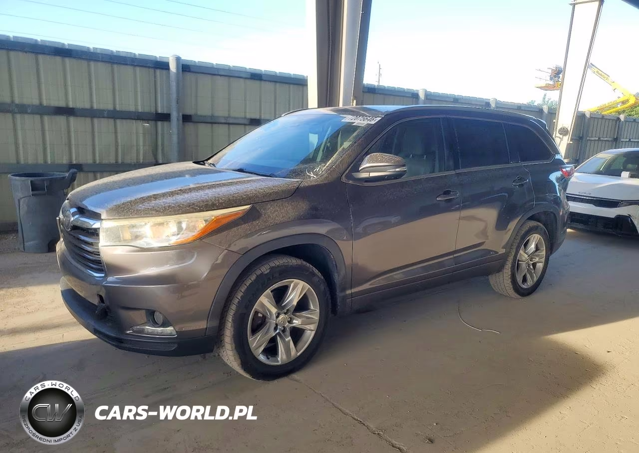 2015 Toyota Highlander Limited – zdjęcie 1 z 13