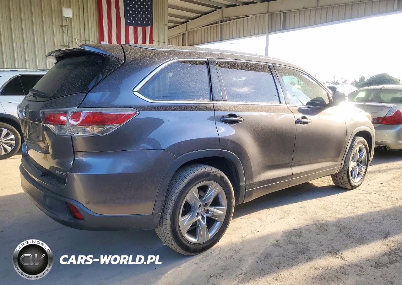2015 Toyota Highlander Limited VIN:5TDYKRFH0FS064799 - 3