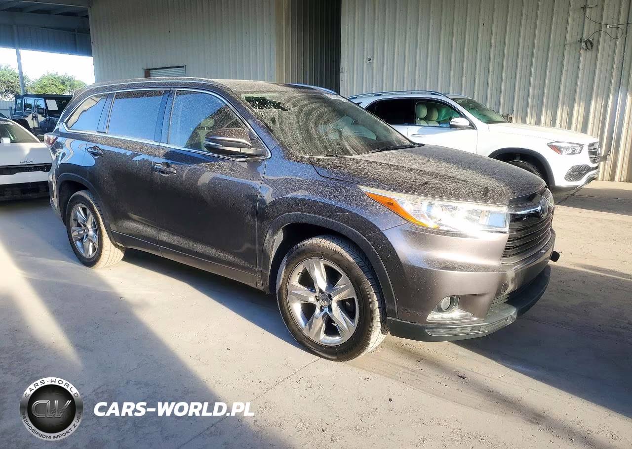 2015 Toyota Highlander Limited VIN:5TDYKRFH0FS064799 - 4
