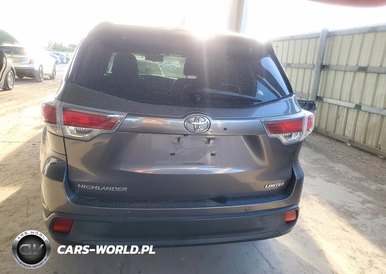 2015 Toyota Highlander Limited VIN:5TDYKRFH0FS064799 - 6