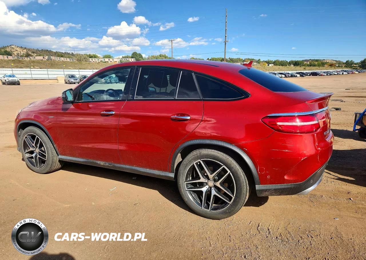 2016 Mercedes-Benz Gle Coupe 450 4Matic VIN:4JGED6EB4GA016225 - 2