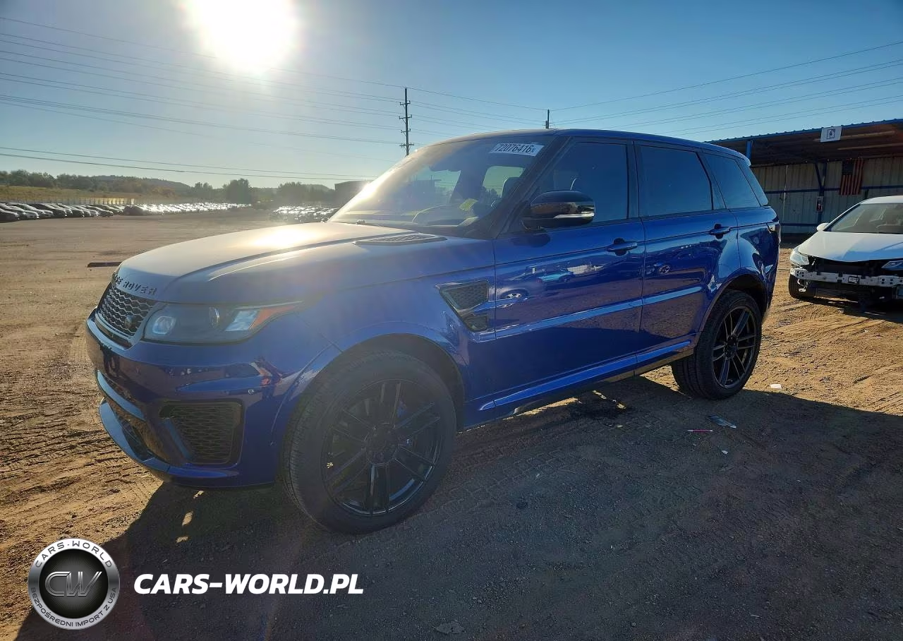 2017 Land Rover Range Rover Sport Svr VIN:SALWZ2FE6HA135934 - 1