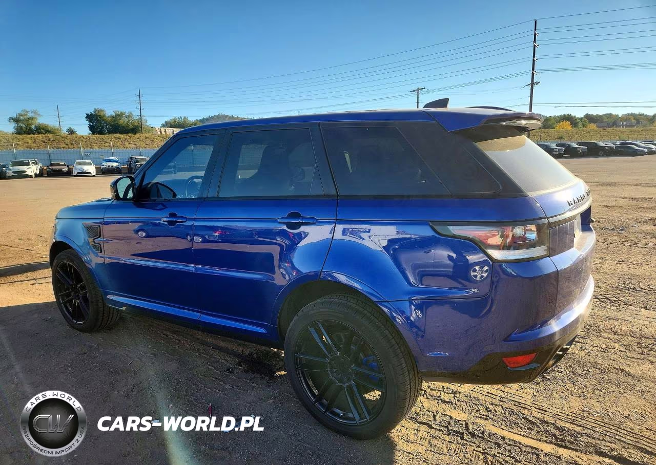 2017 Land Rover Range Rover Sport Svr VIN:SALWZ2FE6HA135934 - 2