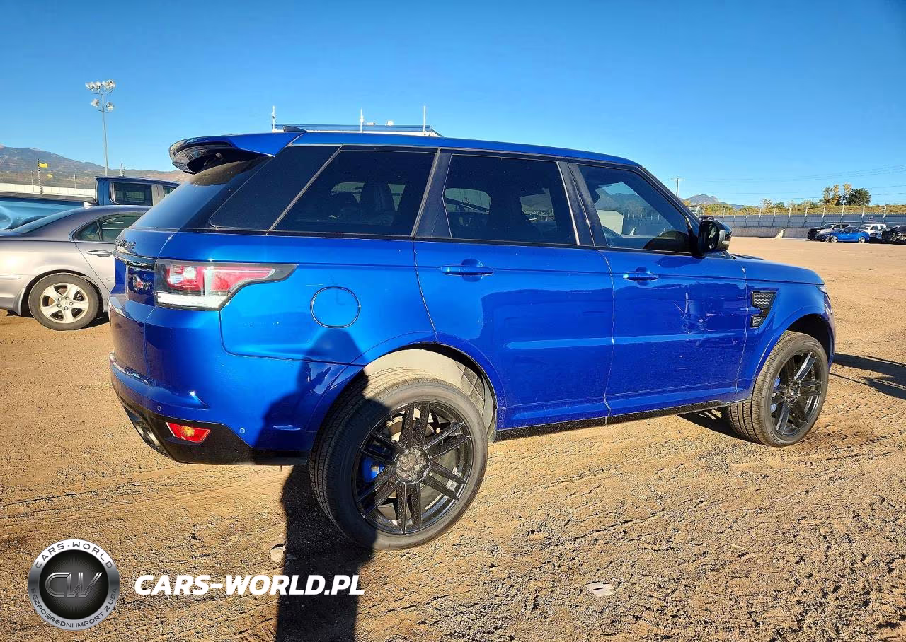 2017 Land Rover Range Rover Sport Svr VIN:SALWZ2FE6HA135934 - 3