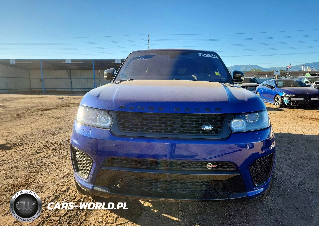 2017 Land Rover Range Rover Sport Svr VIN:SALWZ2FE6HA135934 - 5