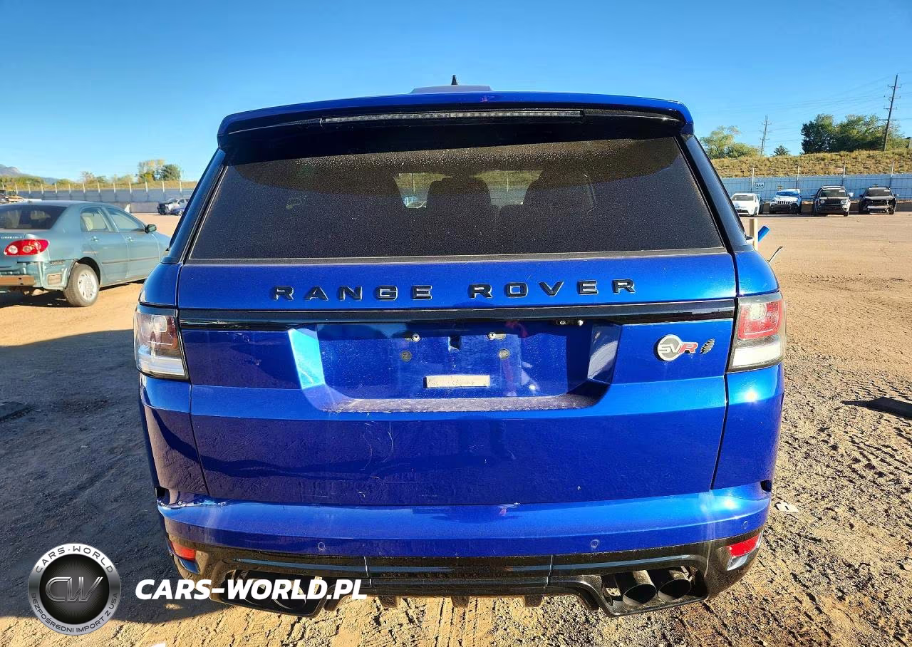 2017 Land Rover Range Rover Sport Svr VIN:SALWZ2FE6HA135934 - 6