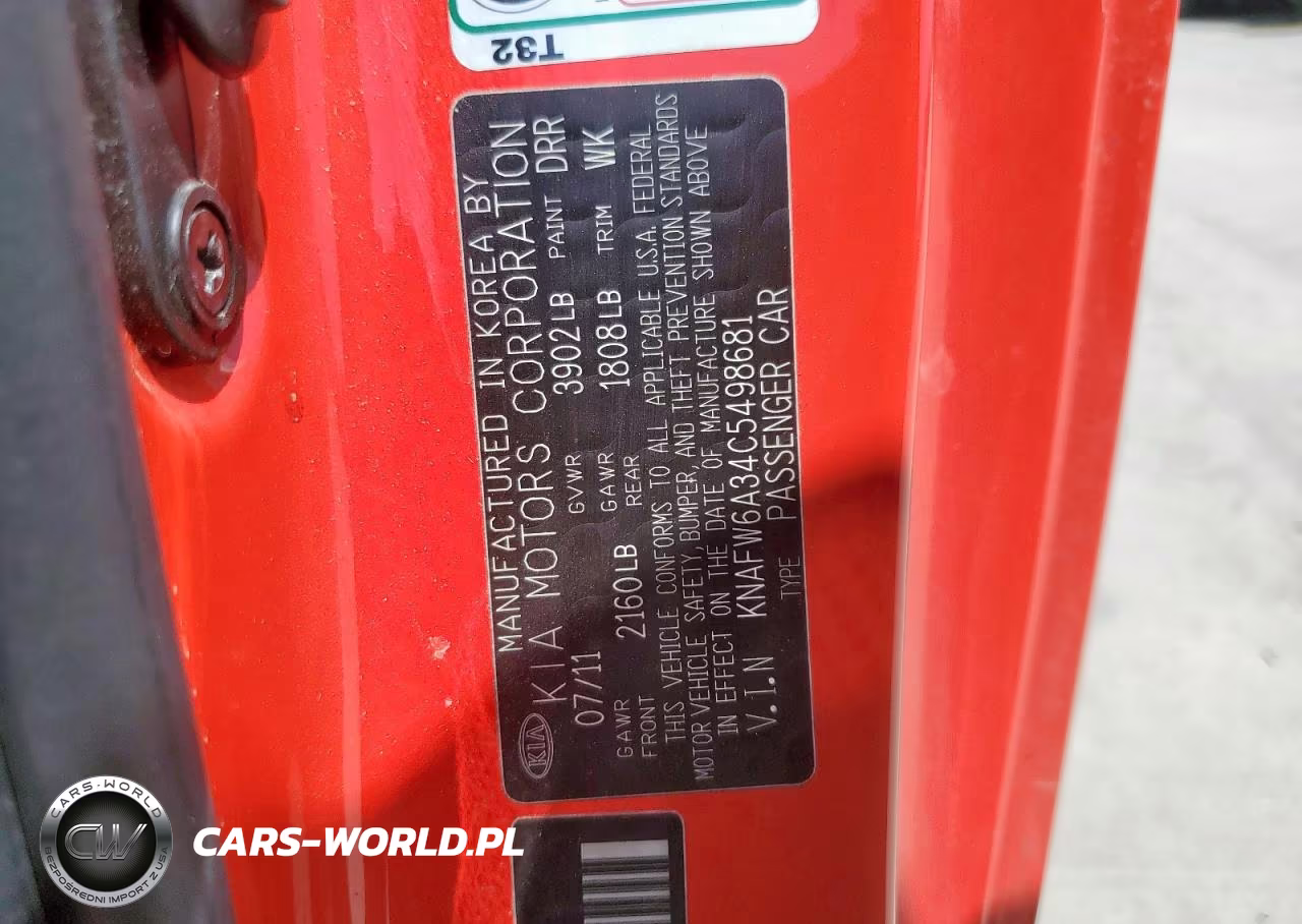 2012 Kia Forte Sx VIN:KNAFW6A34C5498681 - 12