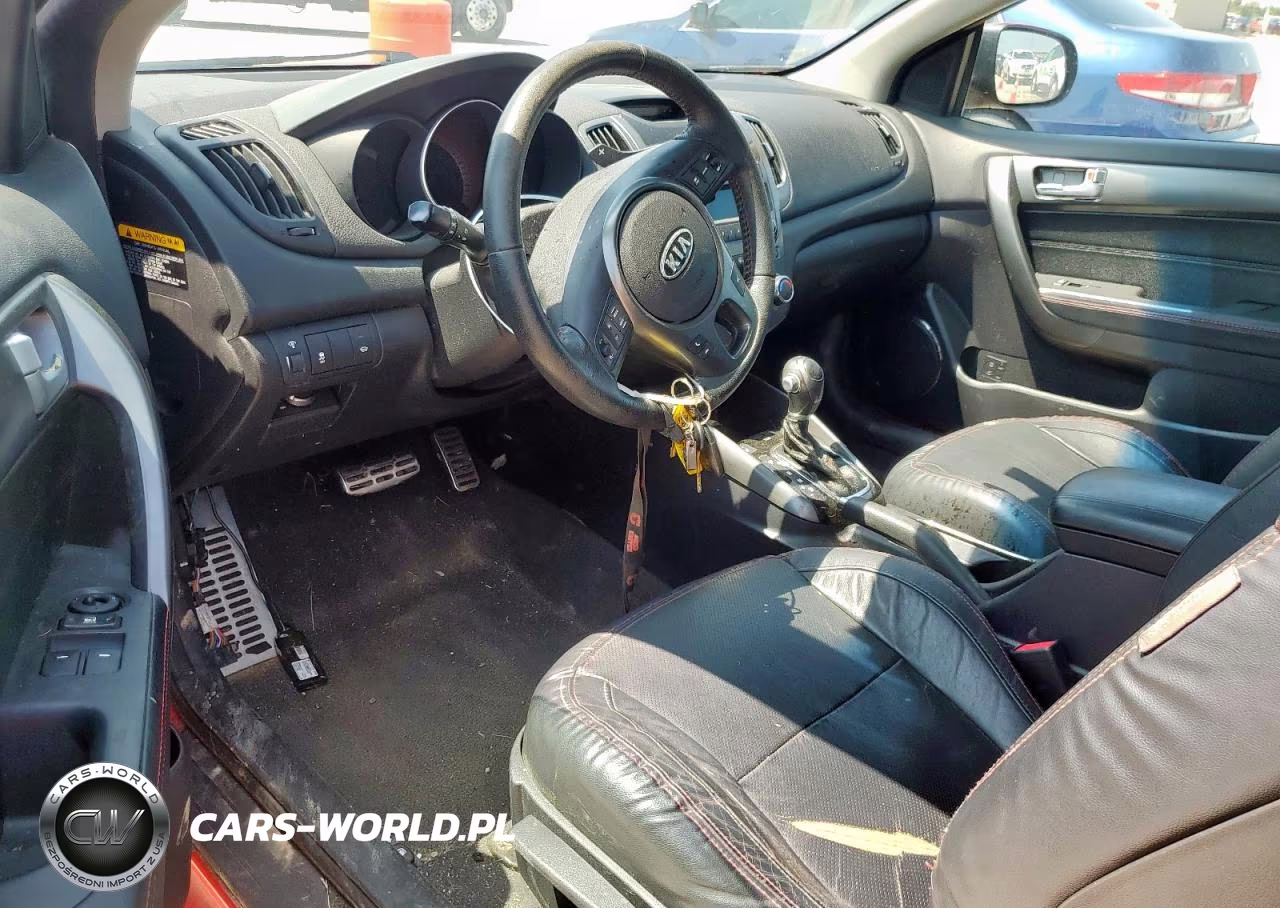2012 Kia Forte Sx VIN:KNAFW6A34C5498681 - 8