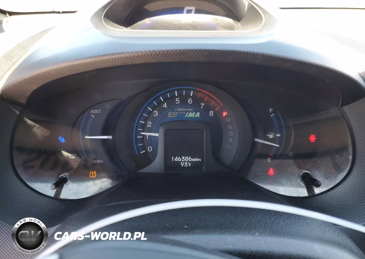 2012 Honda Insight Lx VIN:JHMZE2H54CS001308 - 9