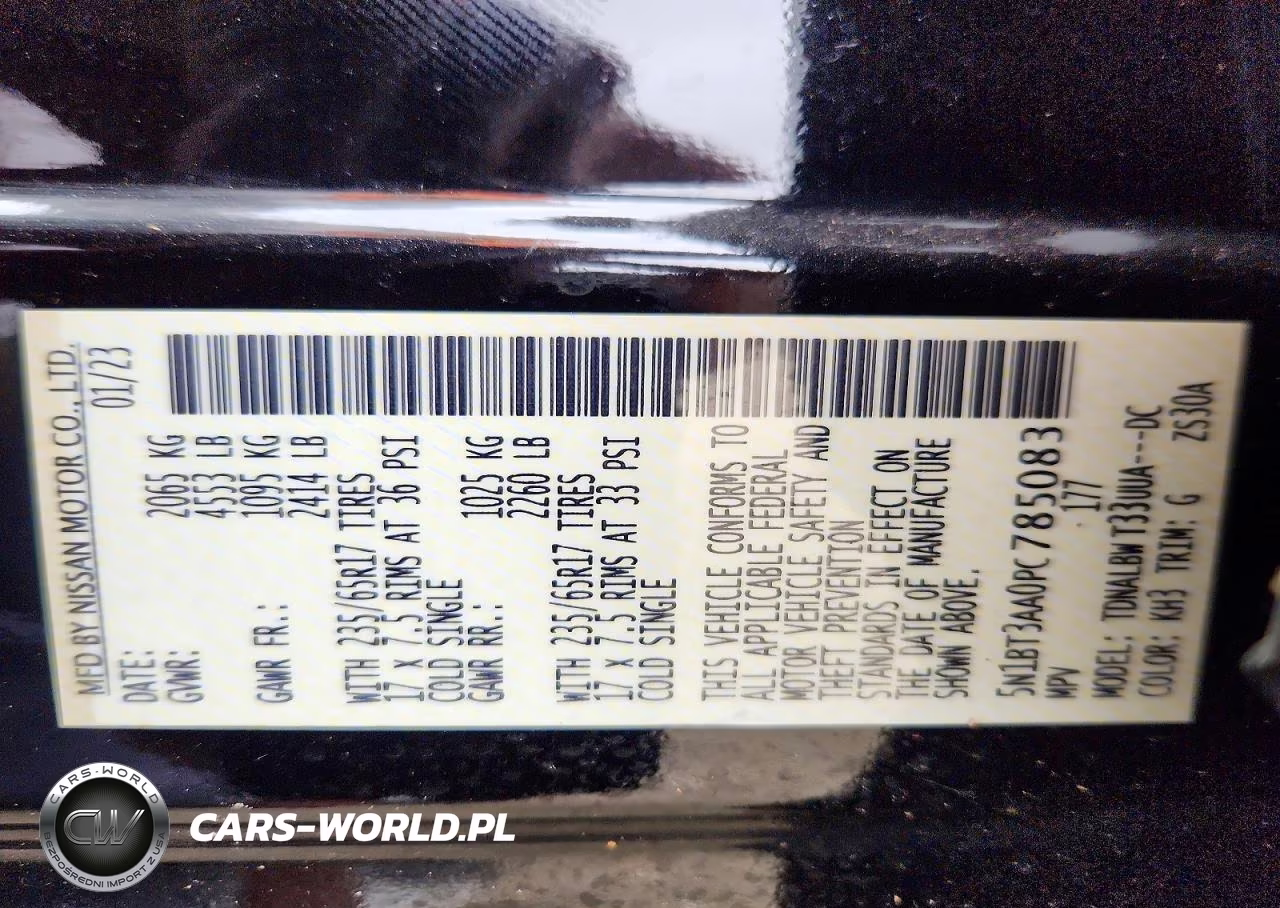 2023 Nissan Rogue S VIN:5N1BT3AA0PC785083 - 14