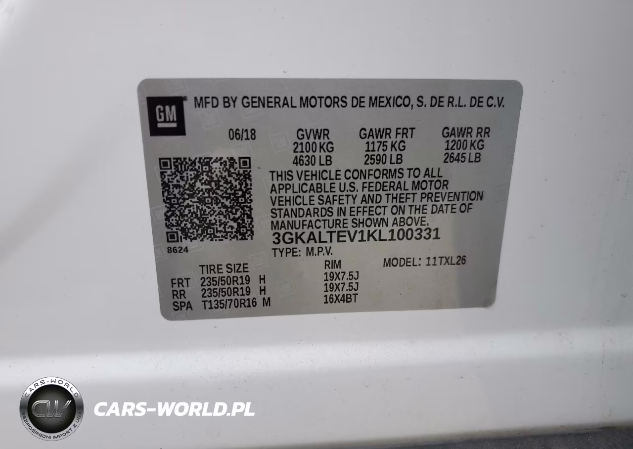 2019 GMC Terrain Sle VIN:3GKALTEV1KL100331 - 12