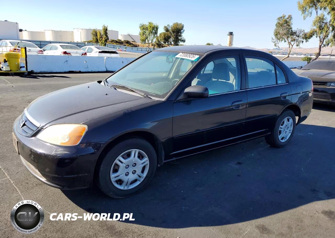 2002 Honda Civic Lx VIN:2HGES16502H509272 - 1