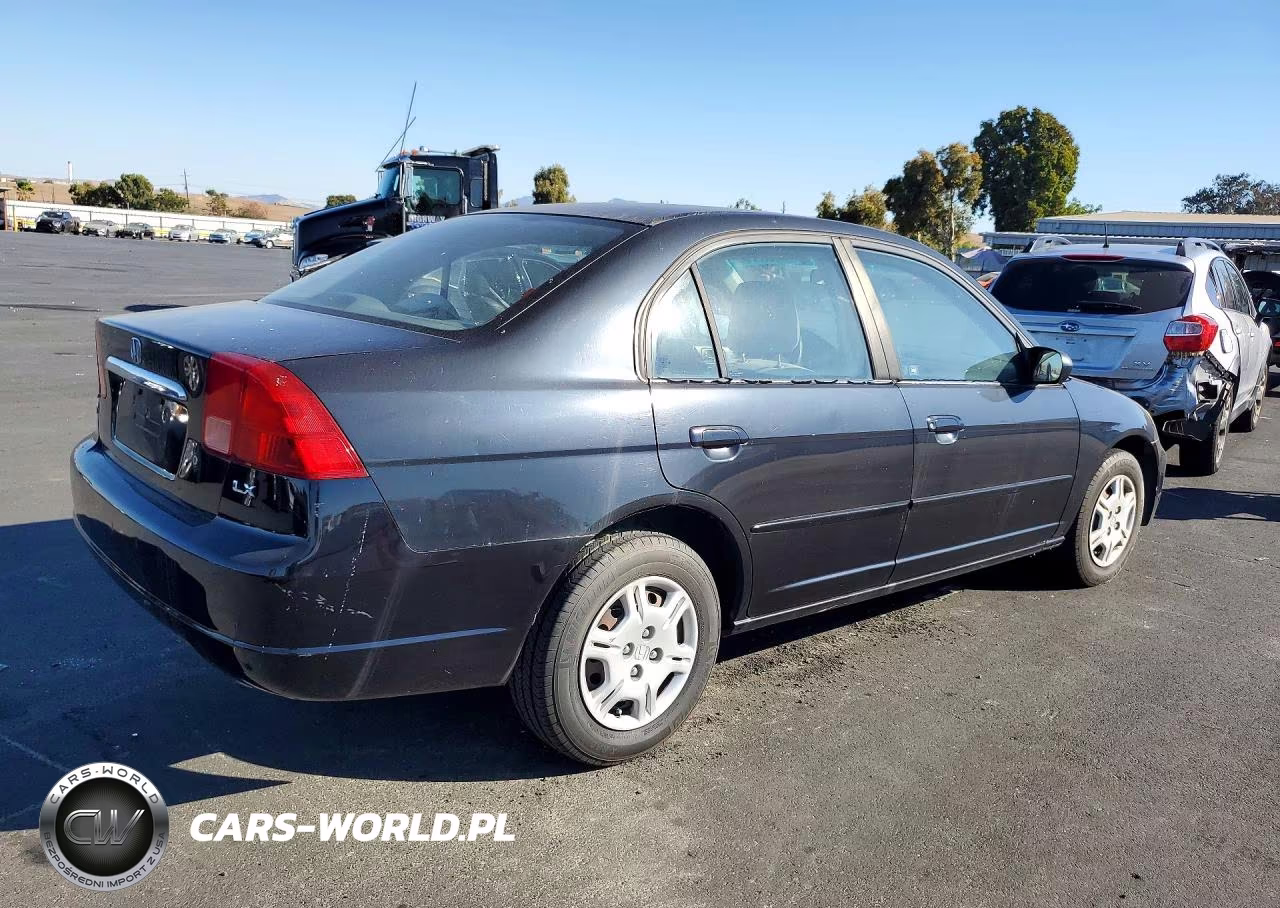 2002 Honda Civic Lx VIN:2HGES16502H509272 - 3