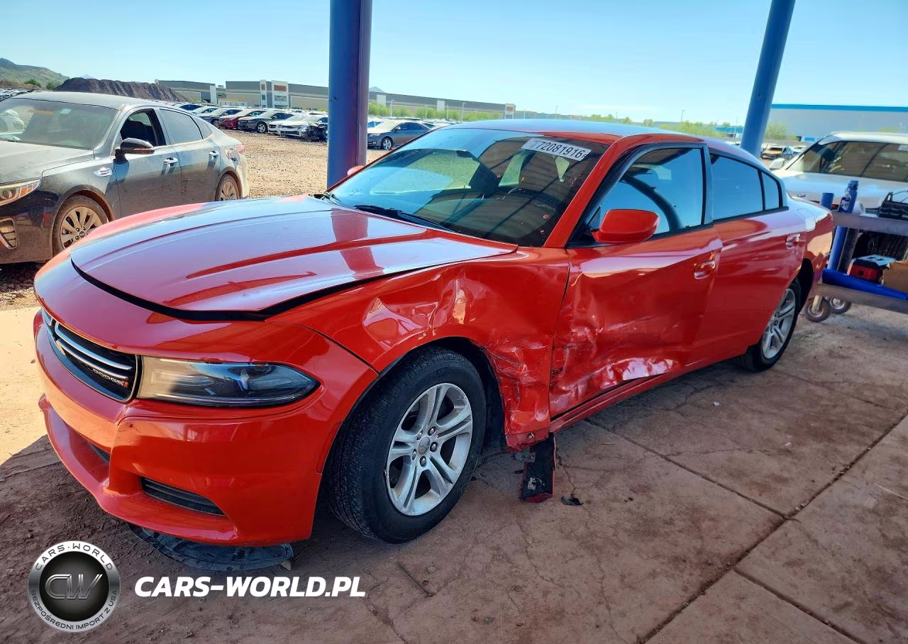 2017 Dodge Charger Se VIN:2C3CDXBG6HH634428 - 1
