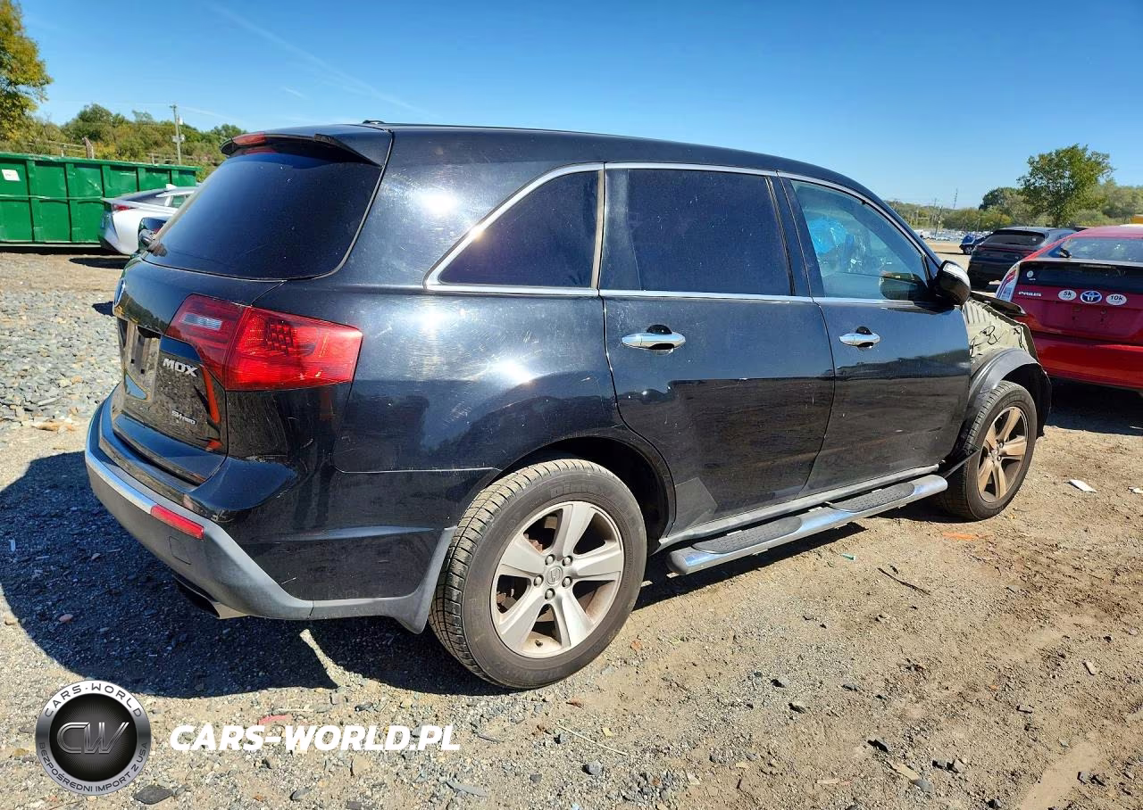 2011 Acura Mdx Technology VIN:2HNYD2H44BH527378 - 3
