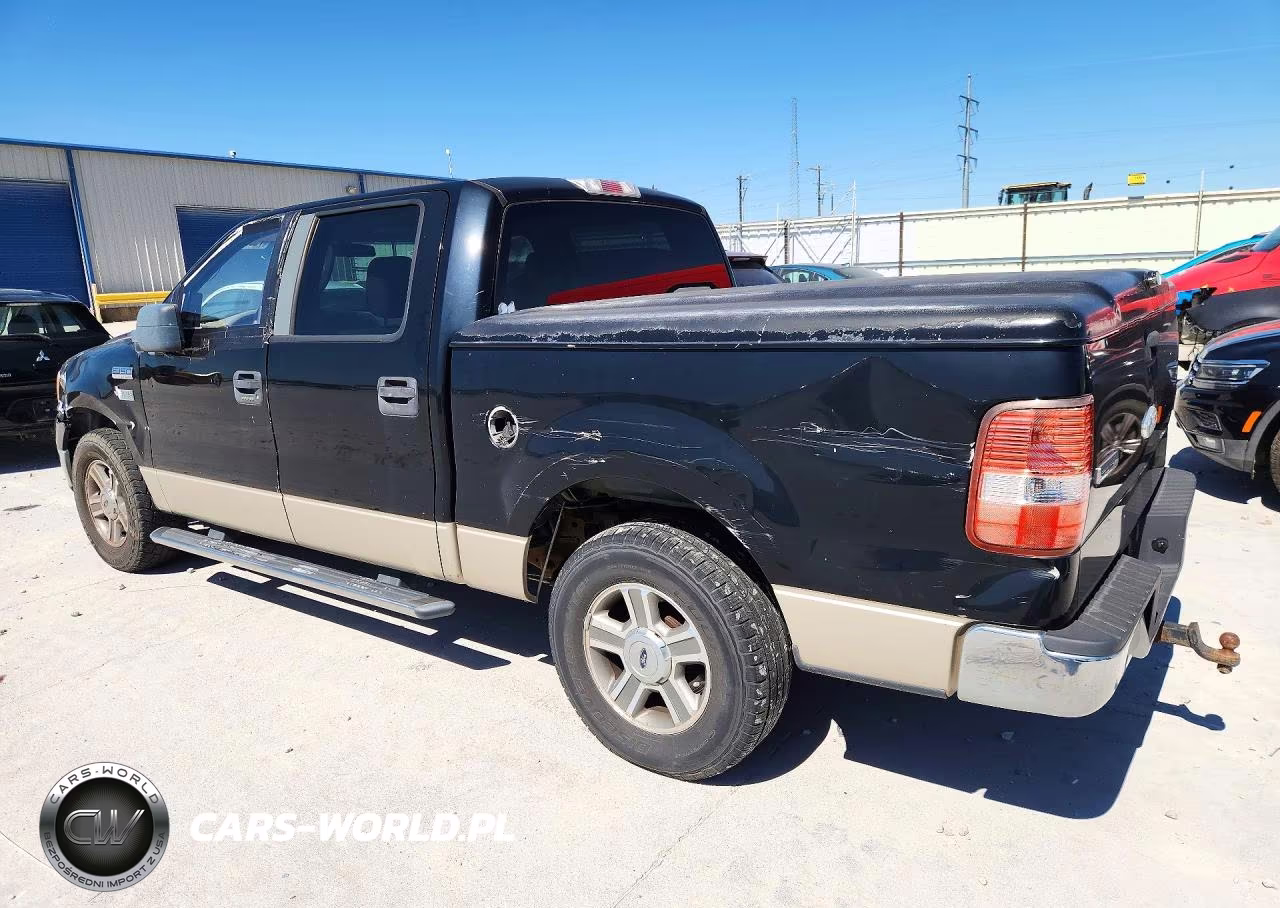 2007 Ford F150 Supercrew VIN:1FTRW12W57KB02695 - 2