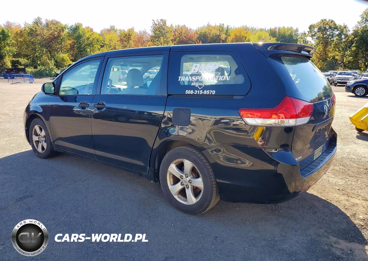2011 Toyota Sienna Base 7-Passenger VIN:5TDZK3DCXBS030274 - 2