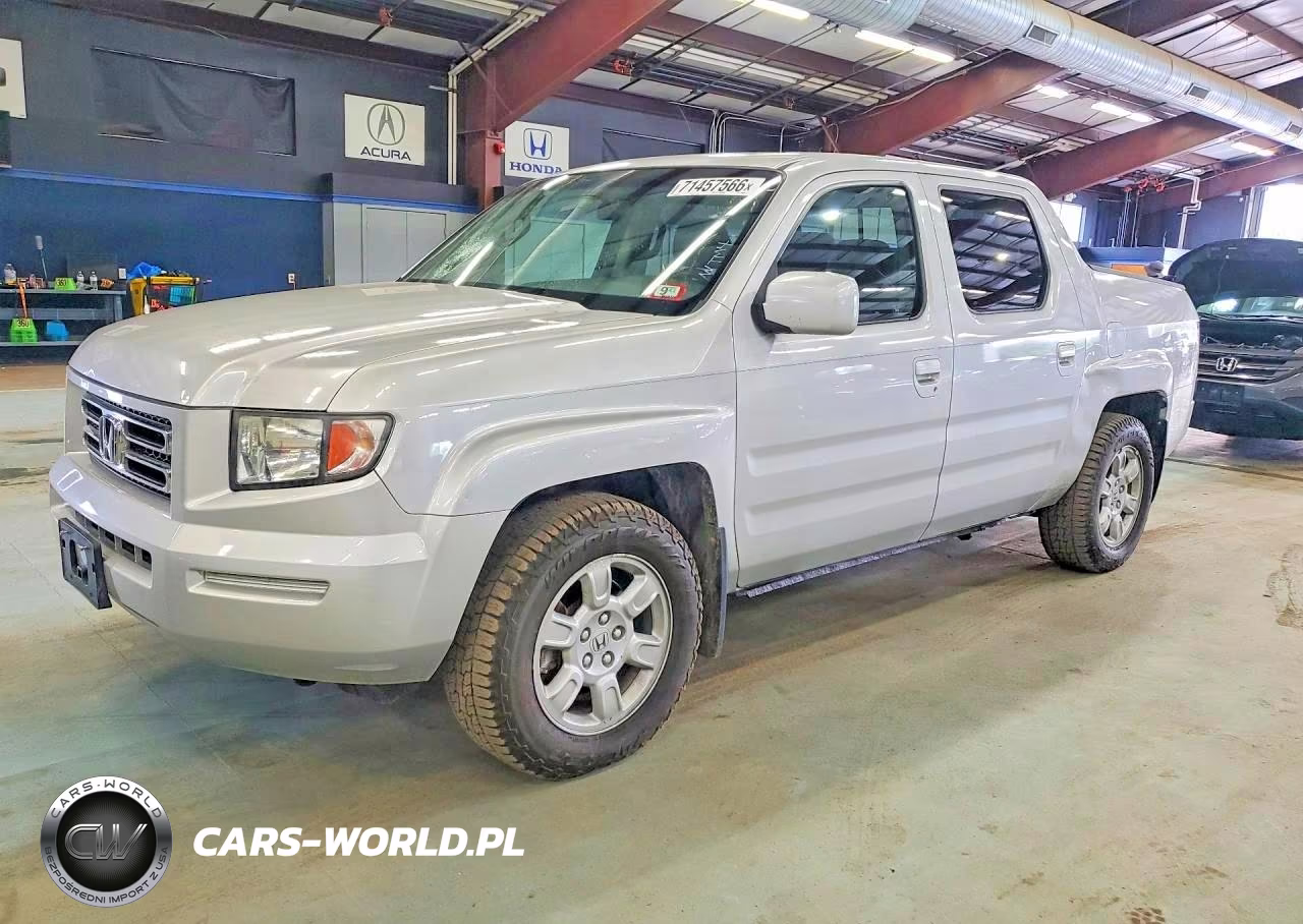 2007 Honda Ridgeline Rtl VIN:2HJYK16587H514881 - 1